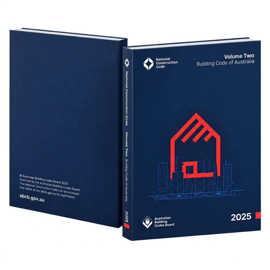 National Construction Code 2025 Volume Two, front and back covers